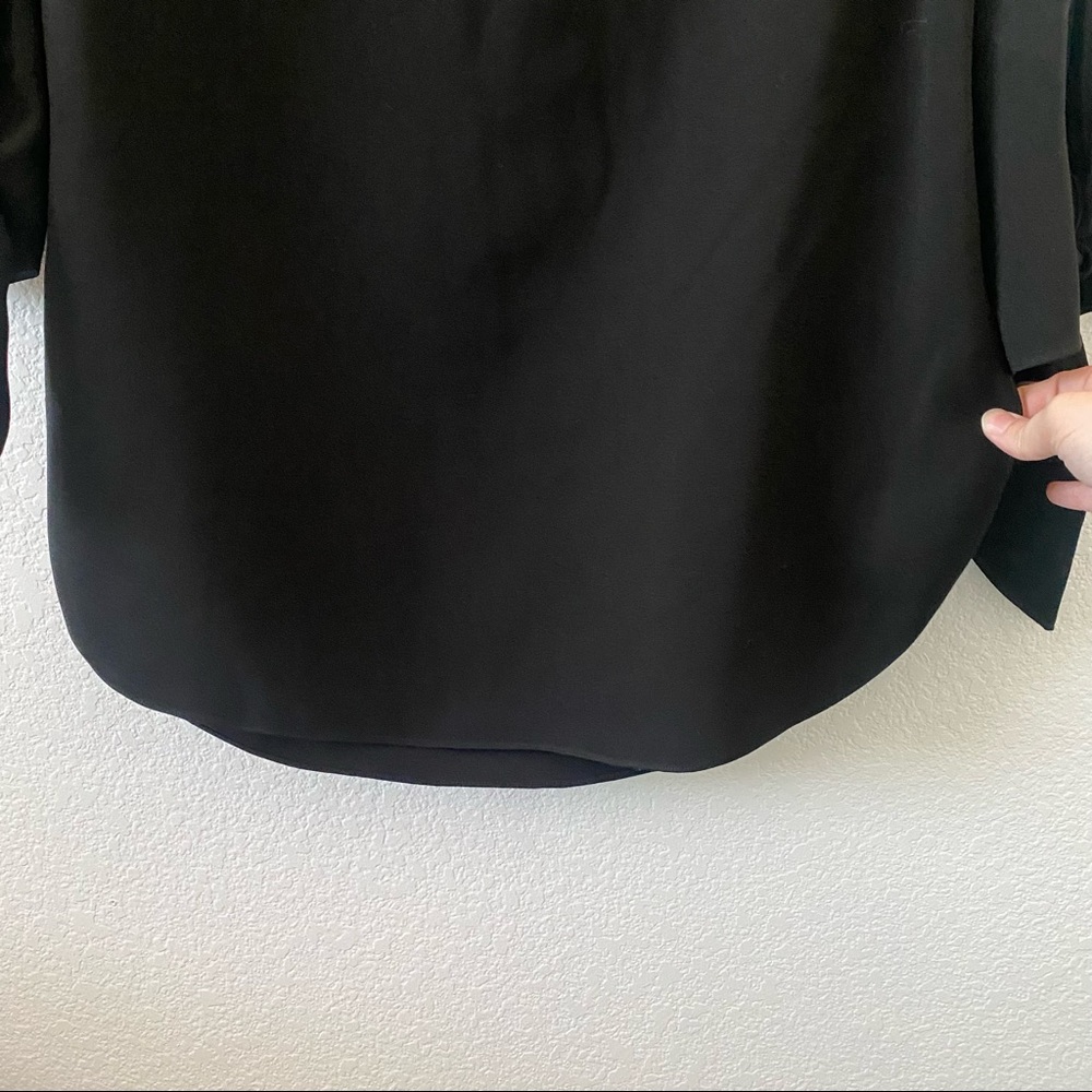 Club Monaco Black Off The Shoulder Sophia Top Womens size 10 - Picture 6 of 10